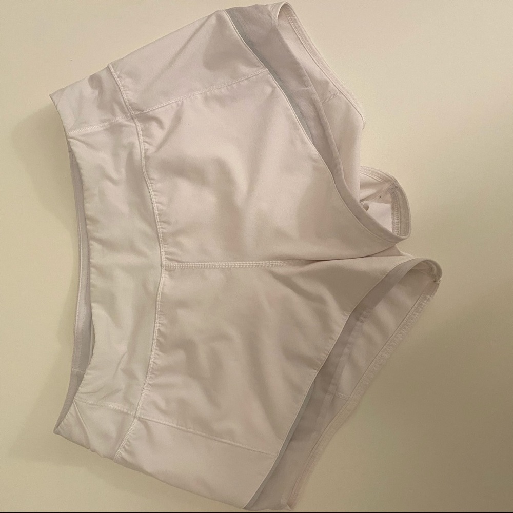 Lululemon white shorts